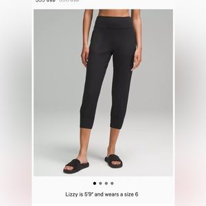 Lululemon align high rise jogger cropped